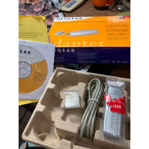 Lot of USB Adapters for Computer Netgear Wireless 2.0 Adapter PLus More - Picture 5 of 5